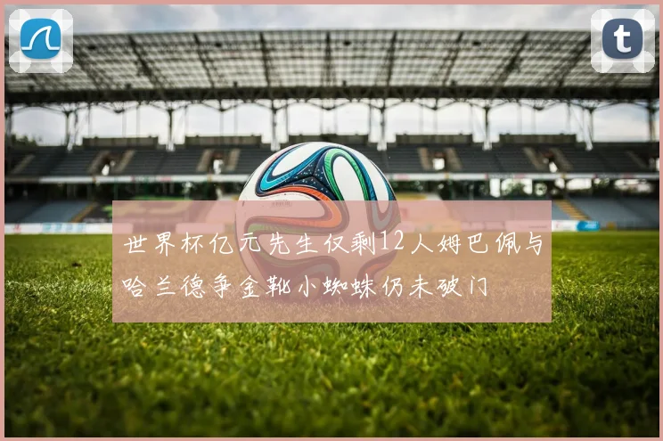 世界杯亿元先生仅剩12人姆巴佩与哈兰德争金靴小蜘蛛仍未破门