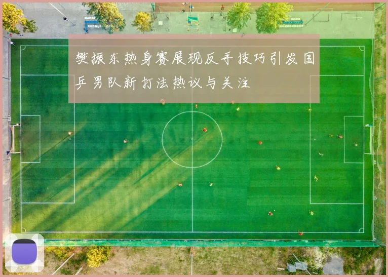 樊振东热身赛展现反手技巧引发国乒男队新打法热议与关注